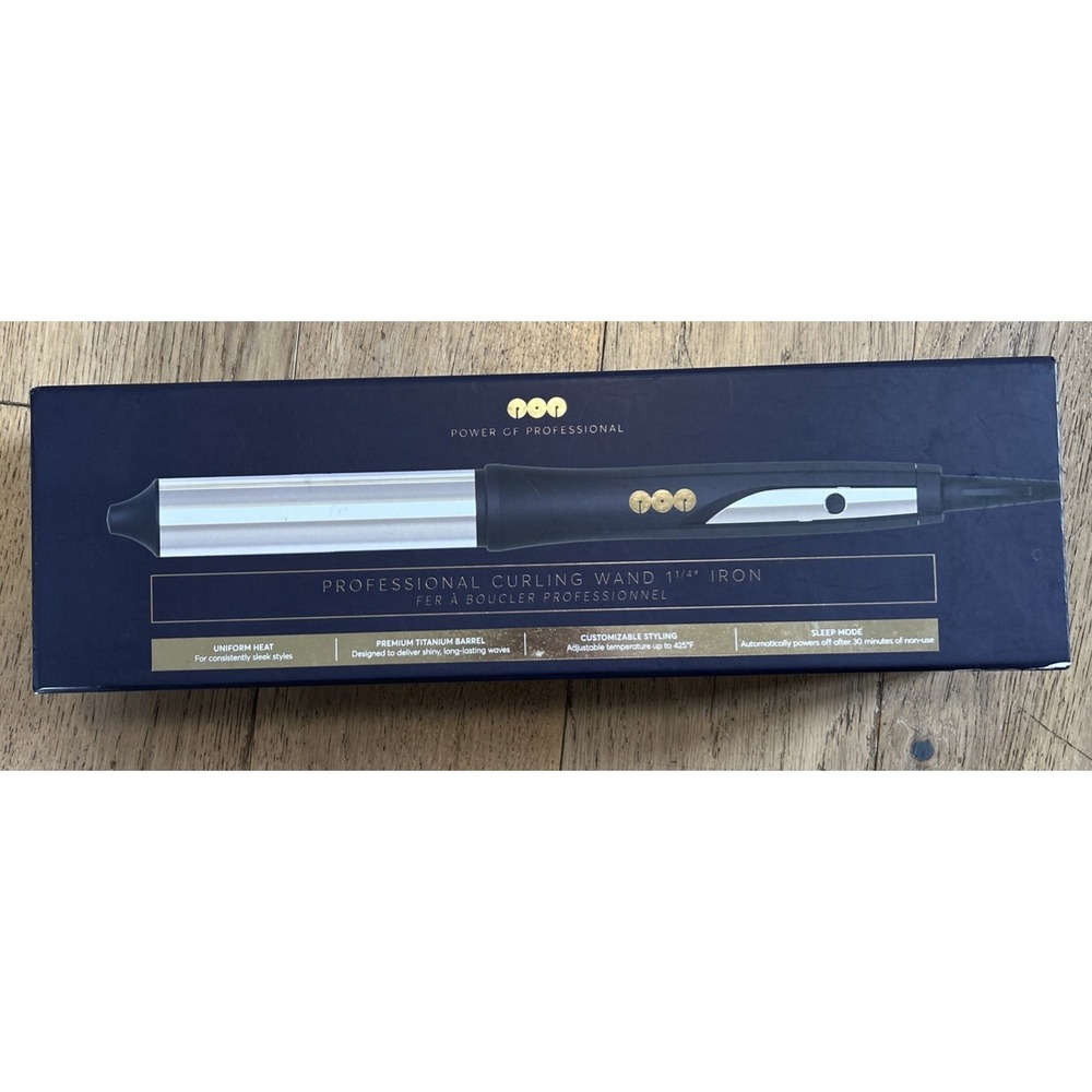 P.O.P. - Power Of Professional - Professional Curling Wand 1.25" Iron